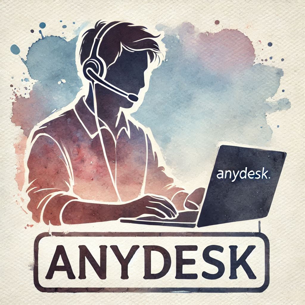 Компютерная помощь по AnyDesk через интернет